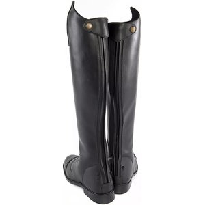 TuffRider Ladies Starter Back Zip Field Boots, Black, 7, Regular