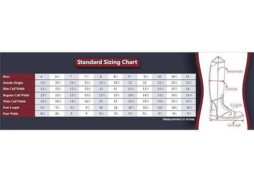 Show full view: TuffRider Ladies Starter Back Zip Field Boots, Black, 8, Regular slide 5 of 10