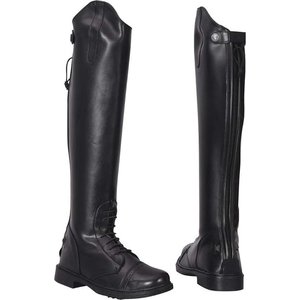 TuffRider Ladies Starter Back Zip Field Boots, Black, 8, Regular