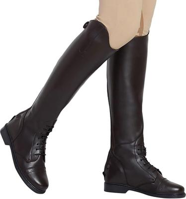 Show full view: TuffRider Ladies Starter Back Zip Field Boots, Mocha, 10, Regular slide 4 of 8