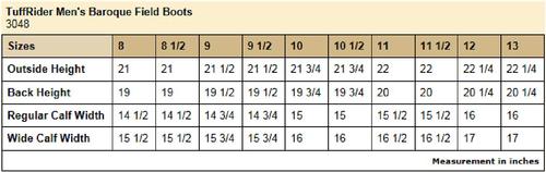 Show full view: TuffRider Men's Baroque Field Boots, 8.5, Wide slide 2 of 2