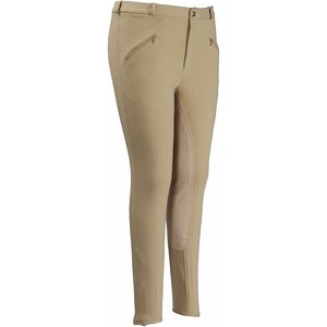 TuffRider Men's Cotton Full Seat Breeches, Light Tan, 32