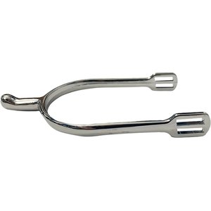 TuffRider Men's Horse Spurs, Silver, 30-in