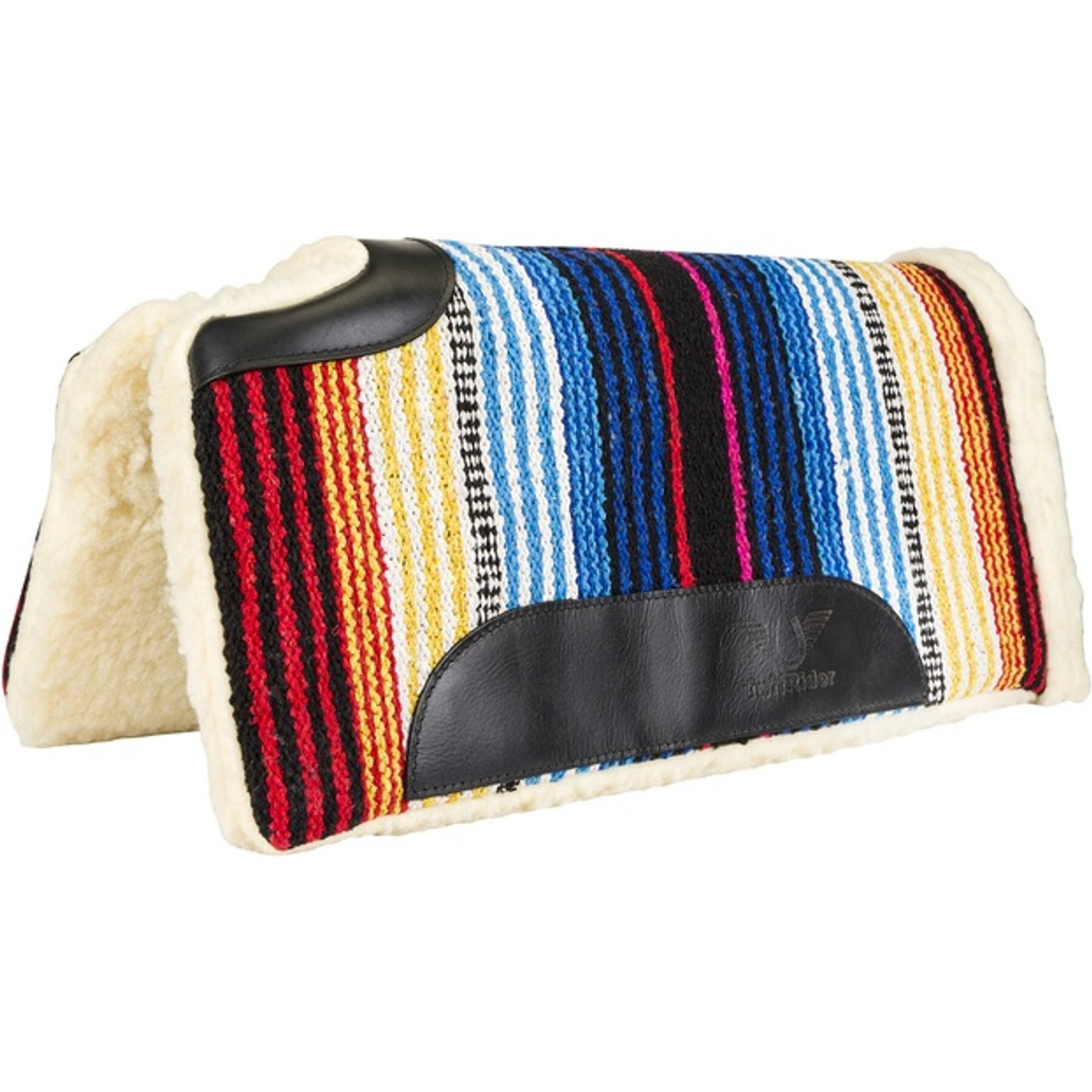 TuffRider Phoenix Large Acrylic Western Horse Saddle Pad, Rainbow