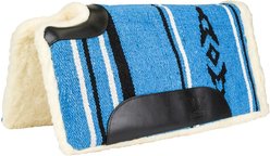 TuffRider Phoenix Small Acrylic Western Horse Saddle Pad, Aqua