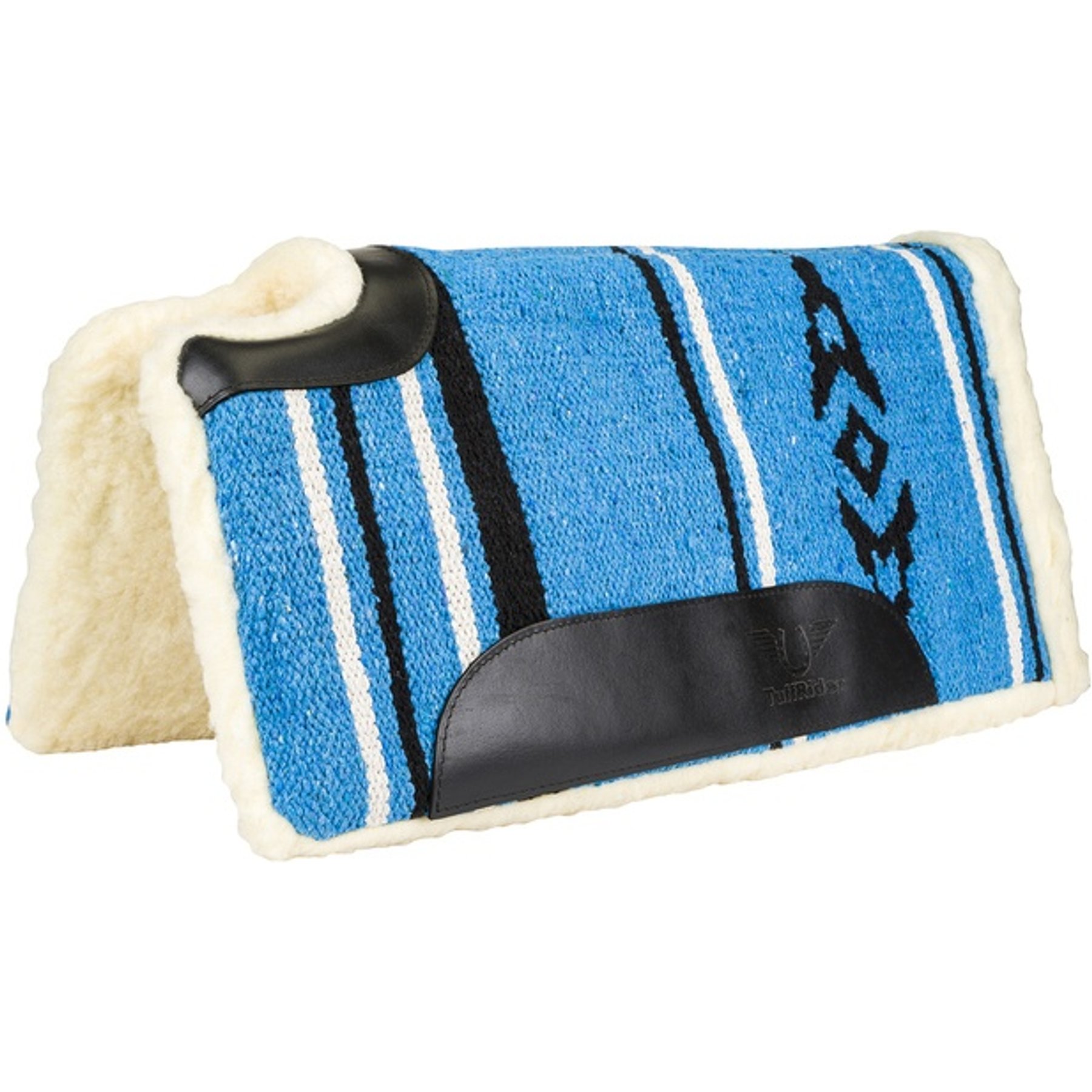 TuffRider Phoenix Small Acrylic Western Horse Saddle Pad, Aqua