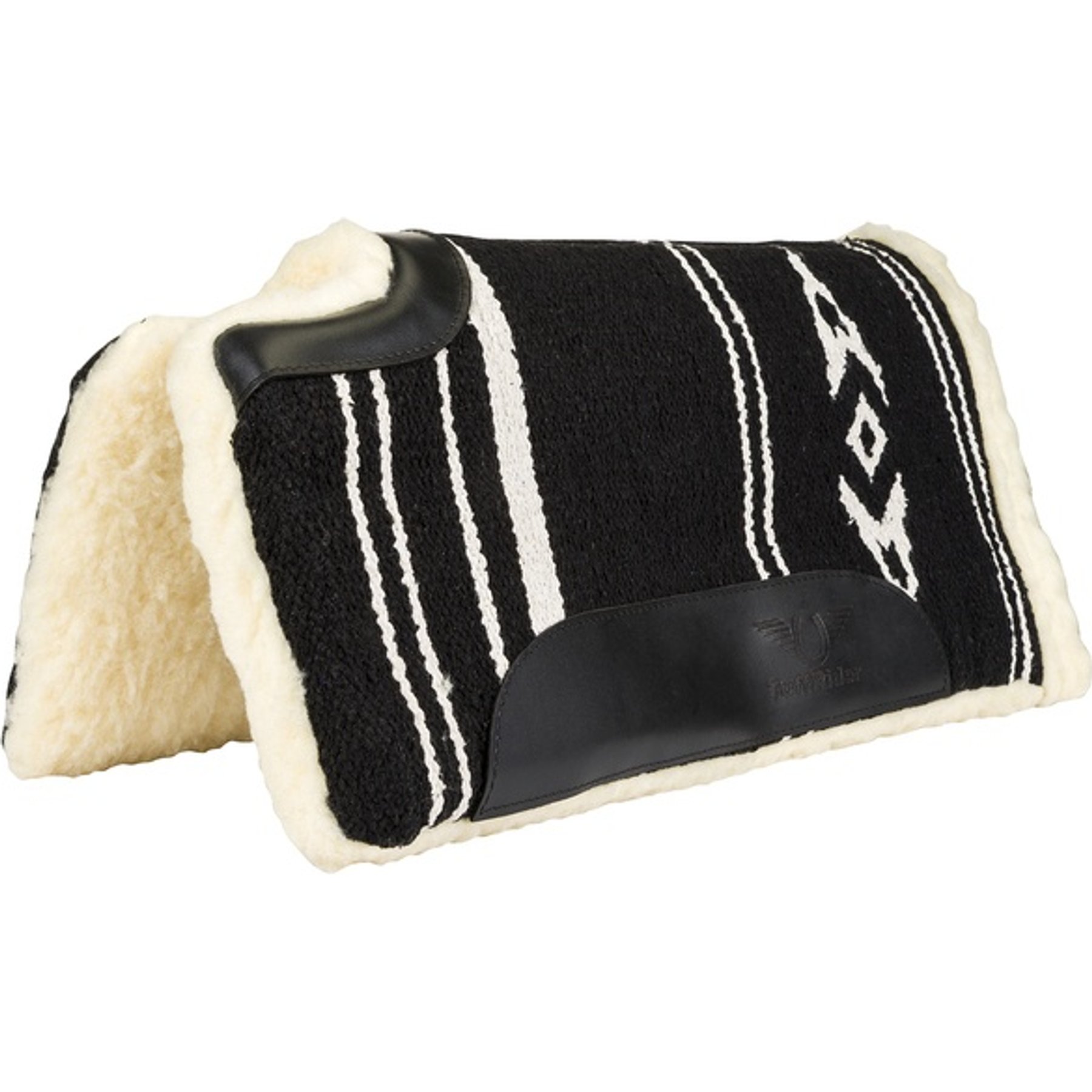 TuffRider Phoenix Small Acrylic Western Horse Saddle Pad, Black