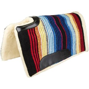 TuffRider Phoenix Small Acrylic Western Horse Saddle Pad, Rainbow