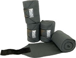 TuffRider Polo Fleece Bandages Horse Wraps, Grey