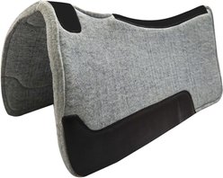 TuffRider Polyester Felt 1-in Western Horse Saddle Pad, Black