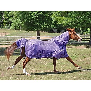 TuffRider Power Mesh Detachable Neck Horse Fly Sheet, 87-in