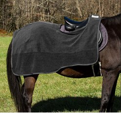 TuffRider Fleece Horse Quarter Sheet, Black