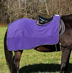 TuffRider Quarter Fleece Horse Sheet, Deep Wistera with Periscope Trim
