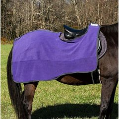 TuffRider Quarter Fleece Horse Sheet, Deep Wistera with Periscope Trim