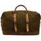 Show in main carousel: TuffRider Sport Canvas Horse Duffle Bag, Brown/Olive slide 3 of 5