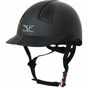 Ovation Vantage ERT Horse Riding Helmet, Black Matte