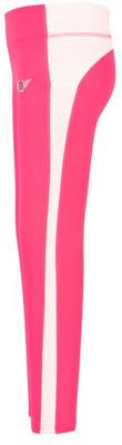 Show full view: TuffRider Ventilated Schooling Children's Riding Tights, Hot Pink & Pink, X-Small slide 3 of 3