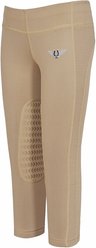 TuffRider Ventilated Schooling Children's Riding Tights, Safari, Large