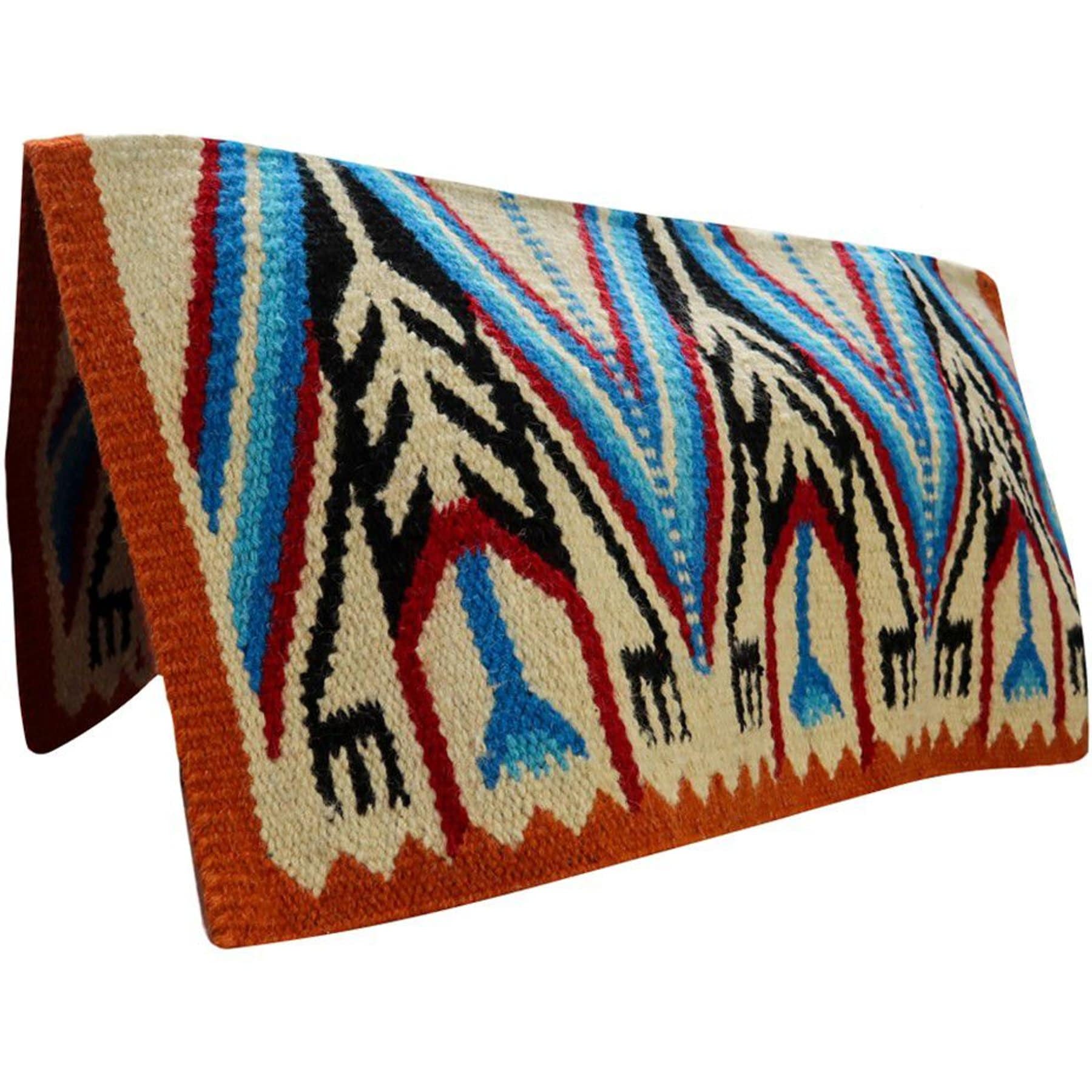 TuffRider Western Woven Saddle Blanket, Bandera, 34 x 36-in