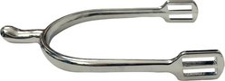 TuffRider Women's Horse Spurs, Silver, 25-in