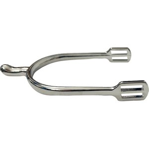 TuffRider Women's Horse Spurs, Silver, 25-in