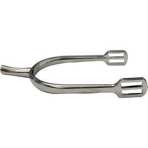 TuffRider Women's Prince of Wales Horse Spurs, Silver, 30-in