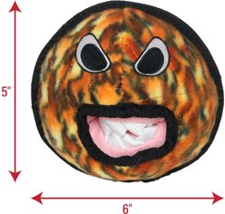 Tuffy's Alien Ball Fire Plush Dog Toy slide 2 of 7