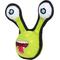 Show in main carousel: Tuffy's Alien Ball Green 2eye Squeaky Plush Dog Toy, Green slide 2 of 5