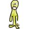 Show in main carousel: Tuffy's Alien G6 Plush Dog Toy, Green slide 1 of 7