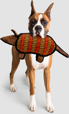 Show full view: Tuffy's Arnie the Armadillo Plush Dog Toy slide 4 of 8