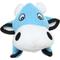 Show in main carousel: Tuffy's Barnyard Cow Squeaky Plush Dog Toy, Blue slide 3 of 4