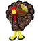 Show in main carousel: Tuffy's Barnyard Turkey Squeaky Plush Dog Toy slide 7 of 9
