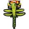 Show in main carousel: Tuffy's Bug Dragonfly Squeaky Plush Dog Toy, Green slide 5 of 5