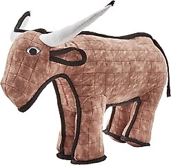Tuffy's Bull Bevo Plush Dog Toy