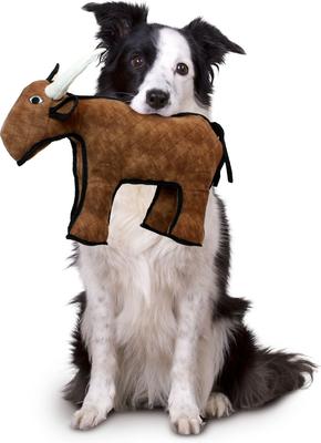 Show full view: Tuffy's Bull Bevo Plush Dog Toy slide 3 of 10