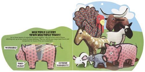 Show full view: Tuffy's Bull Bevo Plush Dog Toy slide 8 of 10