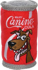 Tuffy's Canine Cola Durable Squeaky Dog Toy