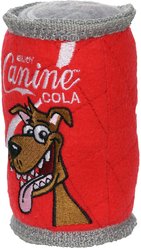 Tuffy's Canine Cola Durable Squeaky Dog Toy slide 2 of 7