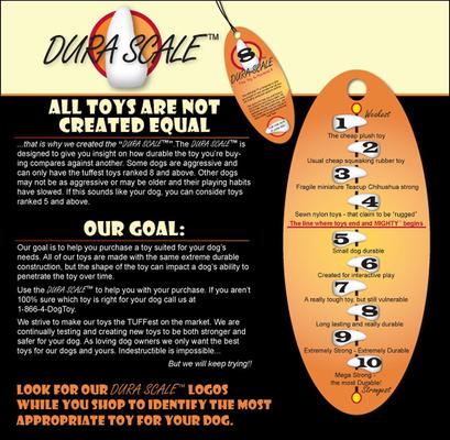 Show full view: Tuffy's Desert Vulture Squeaky Plush Dog Toy, Regular slide 5 of 6