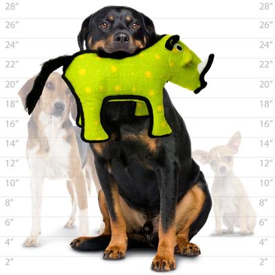 Show full view: Tuffy's Desert Warthog Plush Dog Toy slide 4 of 8