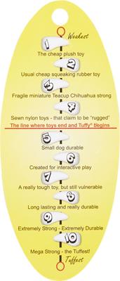 Show full view: Tuffy's Dinosaur Stegosaurus Squeaky Plush Dog Toy slide 10 of 12