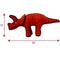 Show in main carousel: Tuffy's Dinosaur Triceratops Plush Dog Toy slide 2 of 9