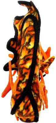 Show full view: Tuffy's Dragon Plush Dog Toy, Orange slide 5 of 9