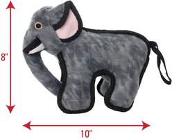 Tuffy's Emery Elephant Plush Dog Toy, Jr slide 2 of 7