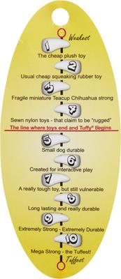 Show full view: Tuffy's Emery Elephant Plush Dog Toy, Jr slide 8 of 10