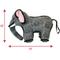 Show in main carousel: Tuffy's Emery Elephant Plush Dog Toy slide 3 of 10