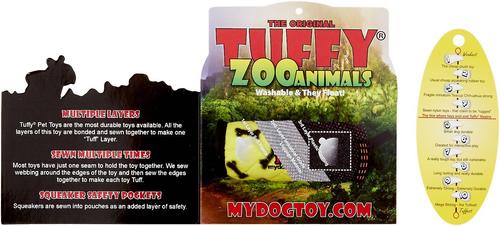 Show full view: Tuffy's Emery Elephant Plush Dog Toy slide 6 of 10