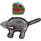 Show in main carousel: Tuffy's Gray Mouse Mo Plush Dog Toy slide 5 of 11