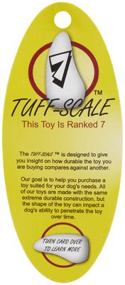 Show full view: Tuffy's Gray Mouse Mo Plush Dog Toy slide 6 of 11