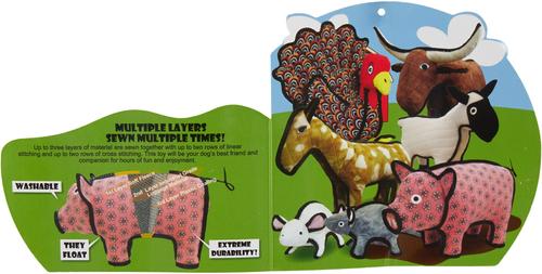 Show full view: Tuffy's Gray Mouse Mo Plush Dog Toy slide 8 of 11